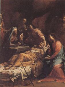 Giuseppe Maria Crespi The Death of St Joseph (san 05) Norge oil painting art